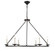 Maine Six Light Chandelier in Black (173|LD6010D36BK)
