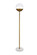 Eclipse One Light Floor Lamp in Brass and Clear (173|LD6151BR)