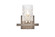 Cassie One Light Bath in satin nickel and Clear Shade (173|LD7025W7SN)