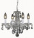 Azalea Four Light Pendant in Chrome (173|LD7804D15C)