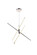 Sonya LED Pendant in Polished Nickel (173|LD9001D42PN)