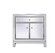 Modern Cabinet in Antique Silver (173|MF71034S)