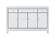 REFLEXION Cabinet in Antique Silver (173|MF72001)