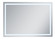 Helios LED Mirror in Silver (173|MRE14260)