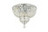 Tranquil Ten Light Flush Mount in Chrome (173|V2528F20C/RC)