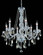 Verona Six Light Chandelier in Chrome (173|V7856D24C-GT/RC)