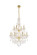 Giselle 12 Light Chandelier in Gold (173|V7890D28G/RC)