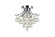 Toureg Three Light Flush Mount in Chrome (173|V8000F12C/RC)