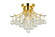 Toureg Three Light Flush Mount in Gold (173|V8000F16G/RC)