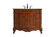 Danville Single Bathroom Vanity in Teak (173|VF10142TK)