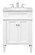 Park Ave Single Bathroom Vanity Set in white (173|VF-1026)