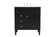 Park Avenue Bathroom Vanity Set in Black (173|VF12532BK)