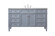 Park Avenue Single Bathroom Vanity in grey (173|VF12560GR)