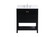 Theo Bathroom Vanity Set in Black (173|VF16430BK-BS)