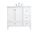 sommerville Single Bathroom Vanity in White (173|VF18036WH)
