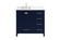 Irene Bathroom Vanity Set in Blue (173|VF18836BL-BS)