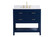 Sinclaire Vanity Sink Set in blue (173|VF19036BL-BS)