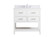 Sinclaire Vanity Sink Set in white (173|VF19036WH-BS)