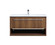 Kasper Single Bathroom Floating Vanity in Walnut Brown (173|VF43036WB)