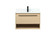 Roman Vanity Sink Set in Maple (173|VF43530MMP-BS)