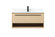Roman Vanity Sink Set in Maple (173|VF43540MMP-BS)