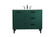Baldwin Vanity Sink Set in Green (173|VF47042MGN)