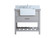 Clement Single Bathroom Vanity in grey (173|VF60136GR-BS)