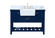 Clement Single Bathroom Vanity in Blue (173|VF60148BL-BS)