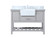 Clement Single Bathroom Vanity in grey (173|VF60148GR-BS)