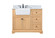 Franklin Single Bathroom Vanity in Natural Wood (173|VF60242NW-BS)