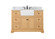 Franklin Single Bathroom Vanity in natural wood (173|VF60248NW-BS)