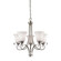 Brighton Five Light Chandelier in Brushed Nickel (45|1005CH/20)