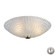 Fusion Two Light Semi Flush Mount in Satin Nickel (45|10139/2WHT-LA)