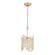 Equilibrium One Light Mini Pendant in Polished Nickel (45|12132/1)