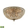 Elizabethan LED Flush Mount in Dark Bronze (45|15964/10-LED)