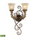 Regency LED Wall Sconce in Burnt Bronze (45|2155/2-LED)