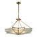 Decostar Eight Light Chandelier in Brushed Brass (45|22013/8)