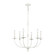 Hartford Six Light Chandelier in Farmhouse White (45|28902/6)