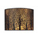 Woodland Sunrise Two Light Wall Sconce in Aged Bronze (45|31070/2)