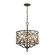 Armand Four Light Chandelier in Weathered Bronze (45|31096/4)