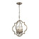 Chandette Four Light Chandelier in Aged Silver (45|31802/4)