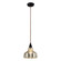 Danica One Light Mini Pendant in Oil Rubbed Bronze (45|46008/1)