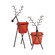 Reindeer Lighting (Set of 2) in Red (45|519192)