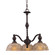 Norwich Three Light Chandelier in Oiled Bronze (45|66196-3)