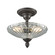 Restoration Three Light Semi Flush Mount in Oil Rubbed Bronze (45|66392-3)