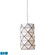 Tetra LED Mini Pendant in Polished Chrome (45|72021-1-LED)