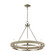 Ramsey Six Light Chandelier in Satin Nickel (45|75066/6)