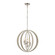 Retro Rings Five Light Chandelier in Sandy Beechwood (45|82066/5)