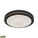 Clarion LED Flush Mount in Oil Rubbed Bronze (45|CL782021)