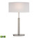 Port Elizabeth LED Table Lamp in Satin Nickel (45|D2549-LED)